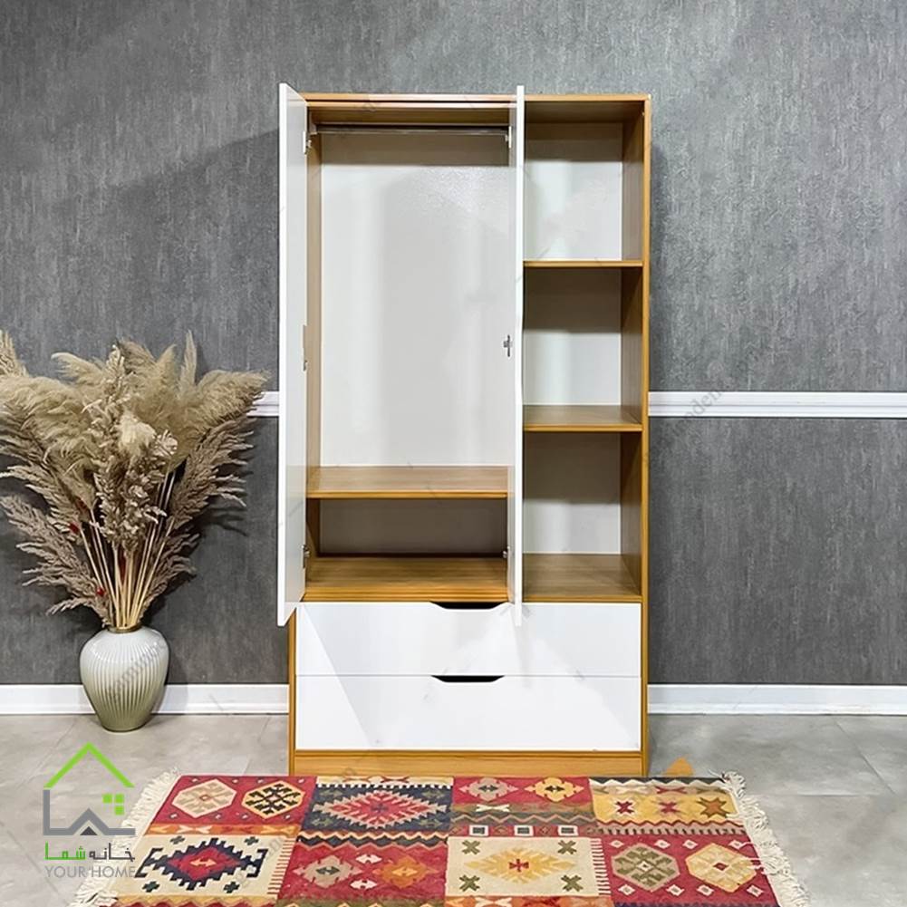 کمد لباس بدون پایه درب باز